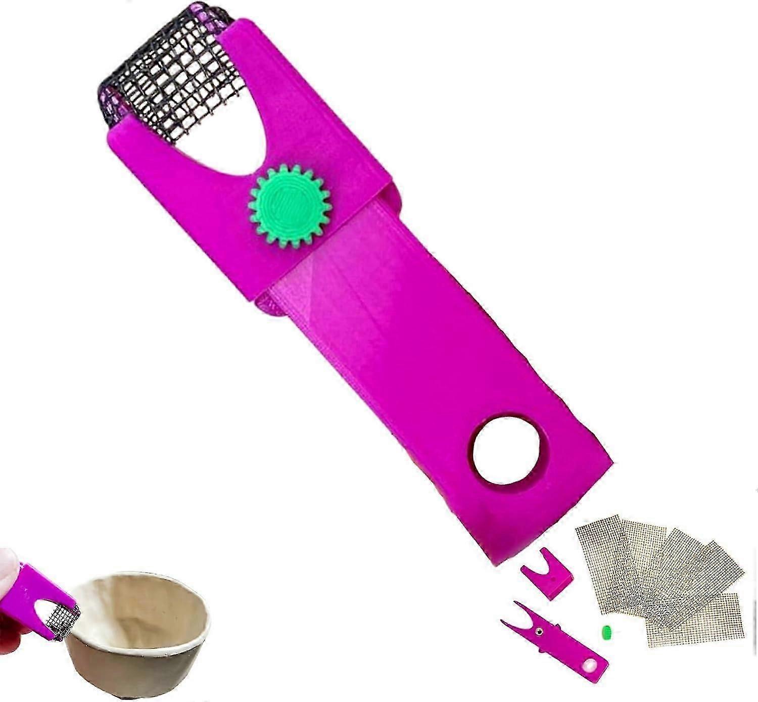 high quality Small Sanding Harp, Small Surform Pottery Tool Smooth Down Sharp Corners and Edges, Pottery Foot Shaper Tools, Pottery Trimming Tools for