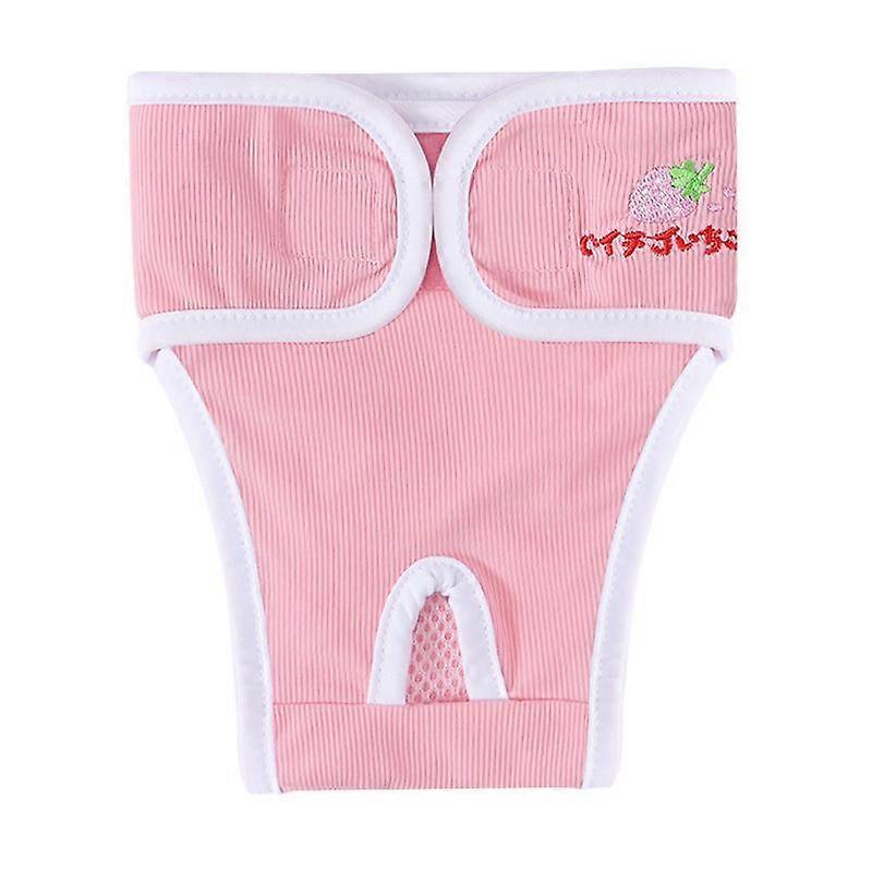 Protective Anti-Harassment Dog Diapers Adjustable With Absorbent Mesh Leak-Proof Female Dog Pet Supplies Washable High Absorbency Handmade