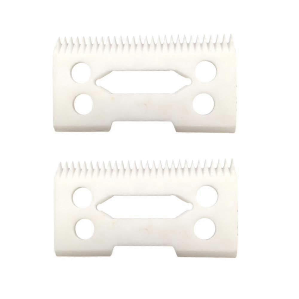 Professional Ceramic Clipper Blades 2 Hole2-hole Clipper Ceramic Blade Cutter,ceramic Clipper Replacement Blades(2pcs)