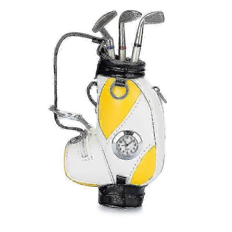 Shanghai Yangxin Golf Gift Pen Holder Creative Practical Gift With Three Neutral Pens (blue) (q) yel