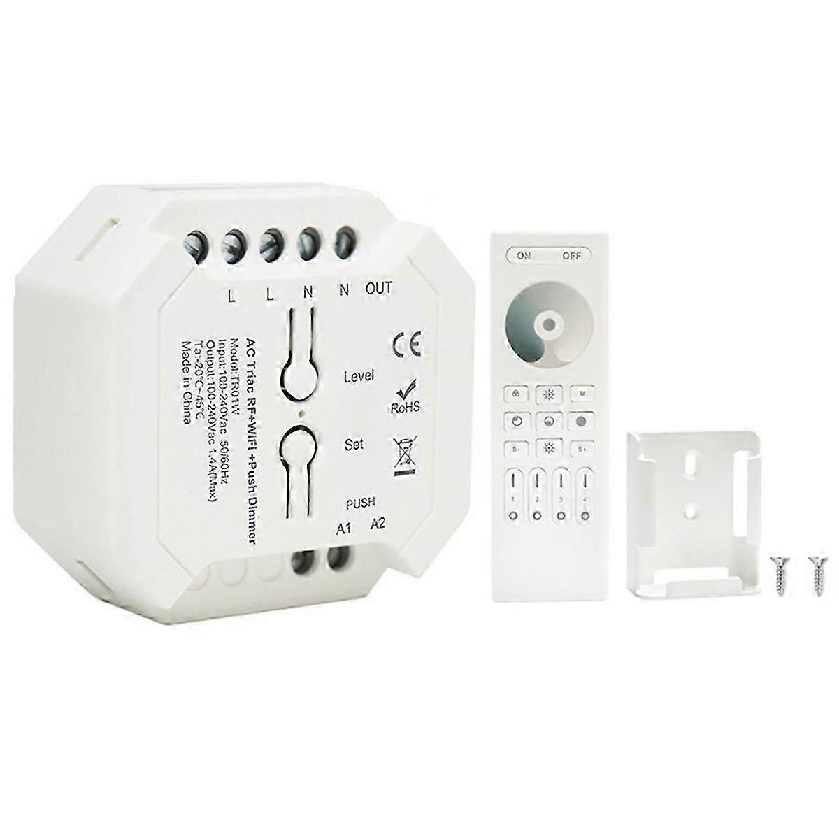 Tuya WiFi Smart Dimmer Triac Dimmer LED Controller APP Remote Control for Alexa Home C DS