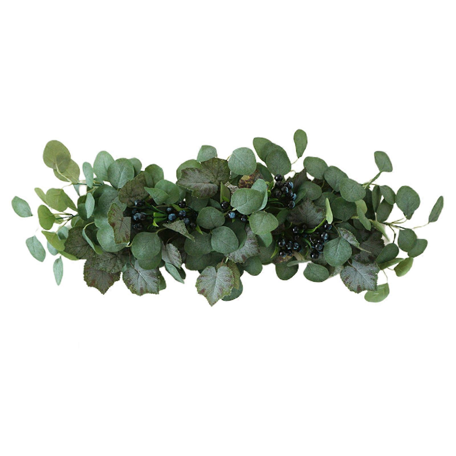 Simulated Eucalyptus Berry Lintel Table Flower Party Decoration