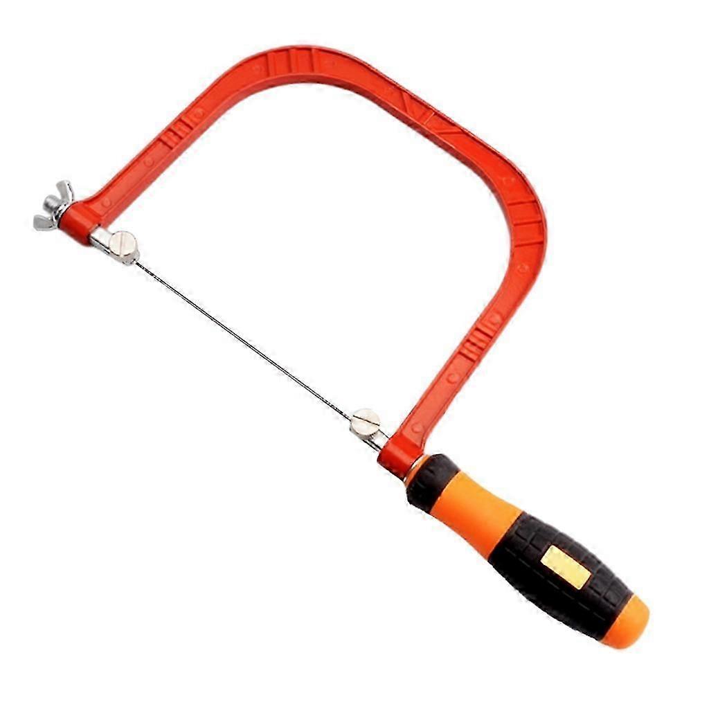 Mini Adjustable Frame Sawbow U-shape Coping Jig Saw for Woodworking Craft