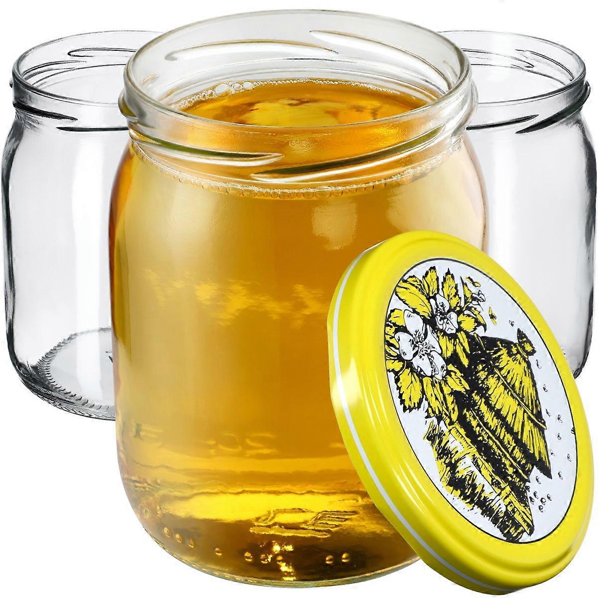 KADAX Senna tarros 540ml 8pcs 82mm + tapas "Abejas"