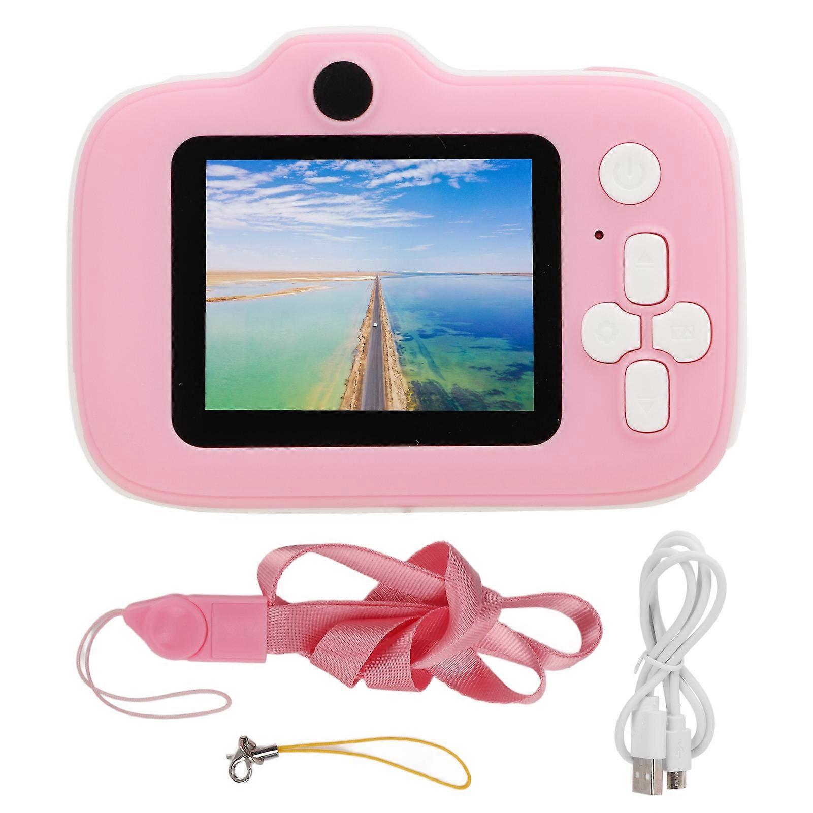 Mini Children Camera Cartoon Multi Functional 2in Screen Portable Toddler Digital Video Camera Toy
