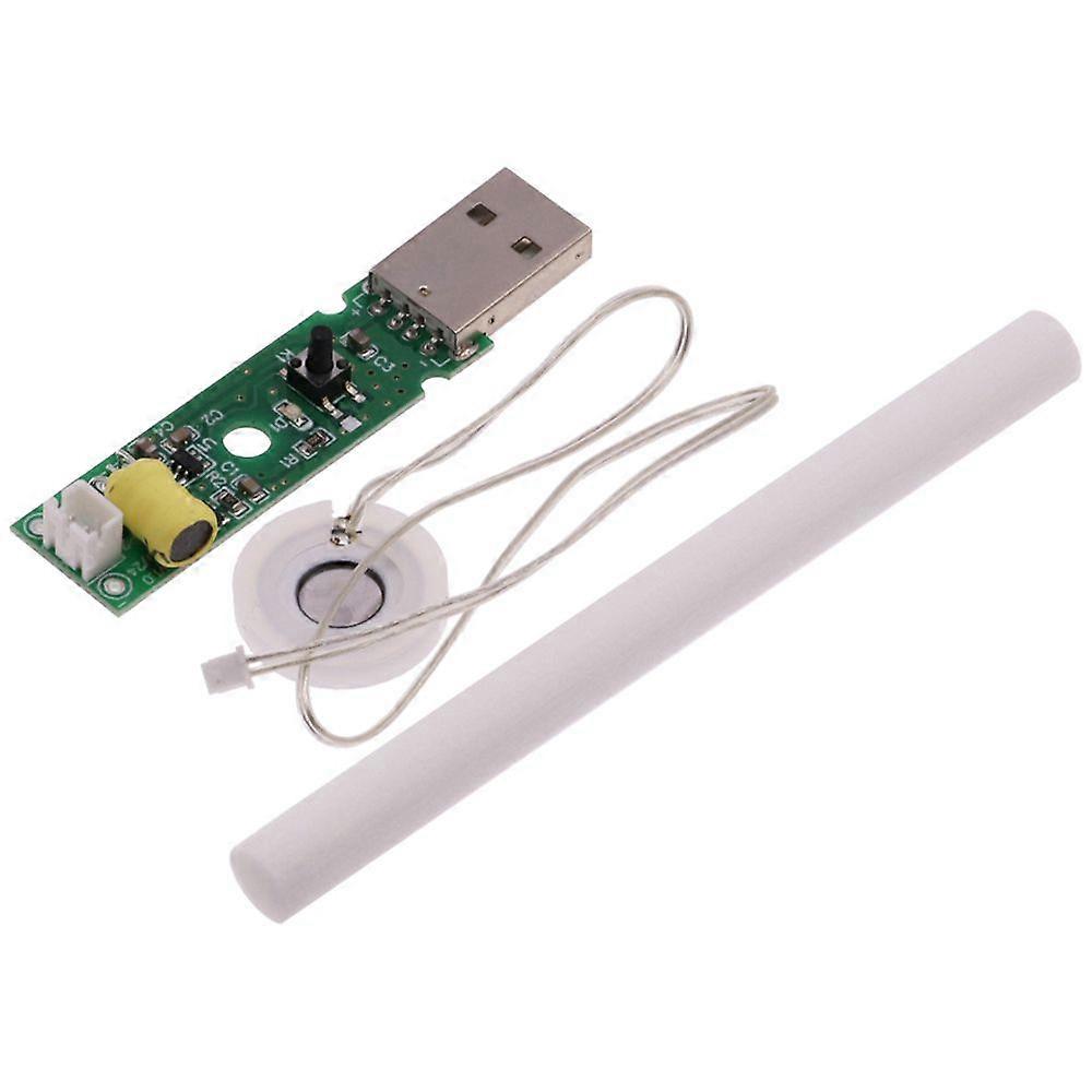 Mini USB Type-C DC 5V Humidifier Kit with Circuit Board and Mist Maker DIY Plastic Fixing for Electronics