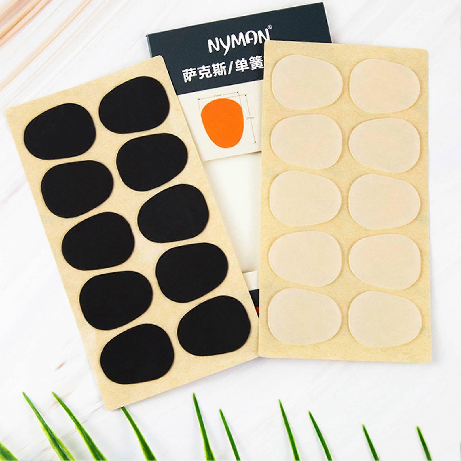 10pcs Saxophone Mouthpiece Cushion Sax Mouthpiece Patches Cushions Alto Saxophone Mouthpiece Pads Cushion Pads for Alto/Tenor Saxophone Head