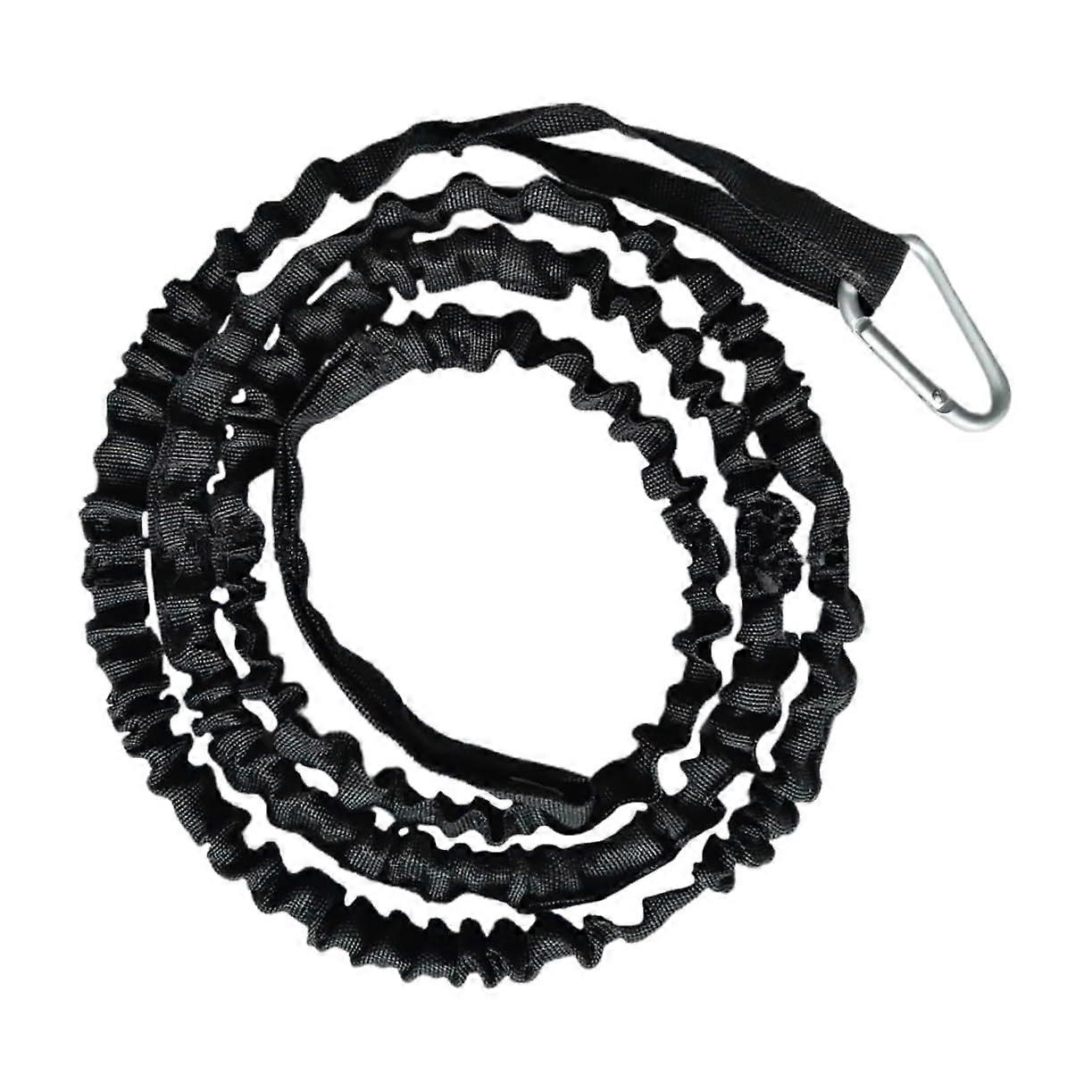 Kayak Paddle Rope Oxford Cloth Leash Elastic Safe Kayaking Accessory Paddle Tied Strap for Kayaking