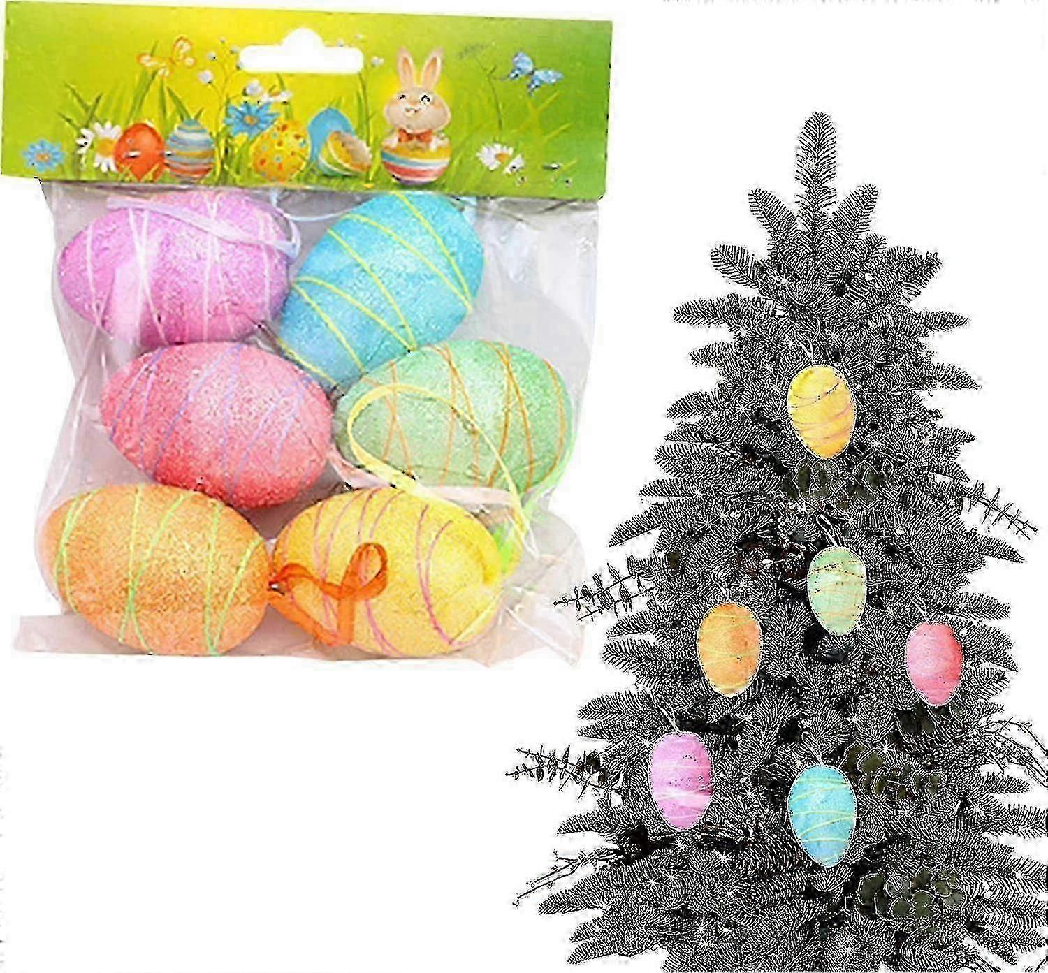 Colorful Easter Egg Ornaments | Easter Decor