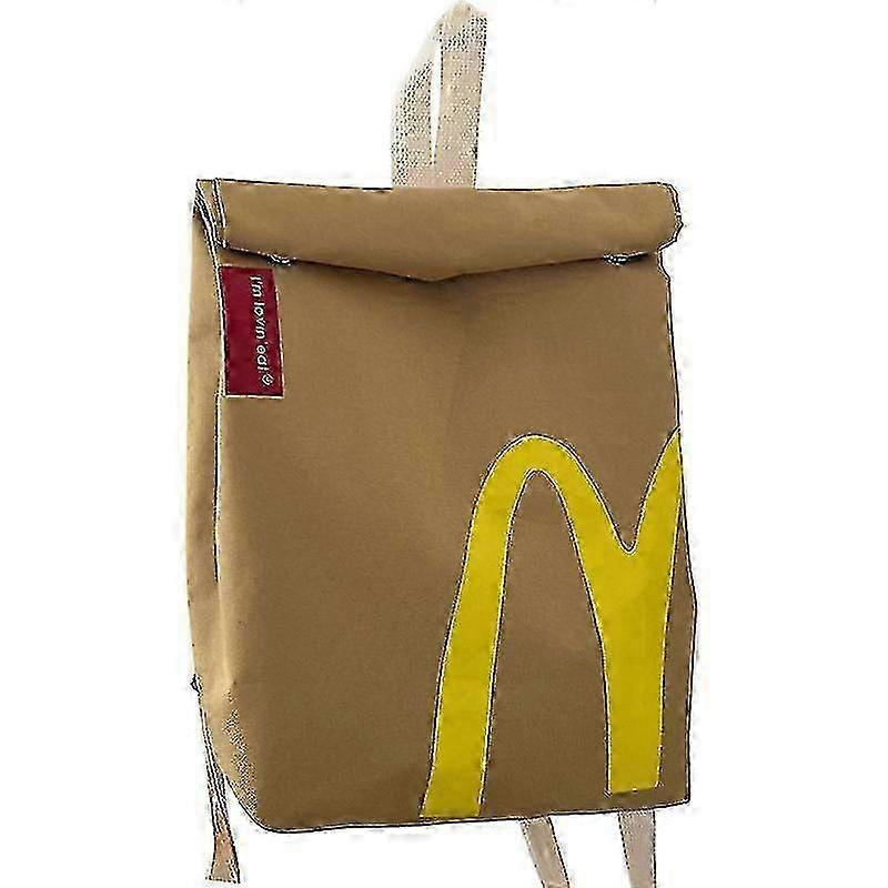 2024 McDonalds printed pattern backpack travel bag