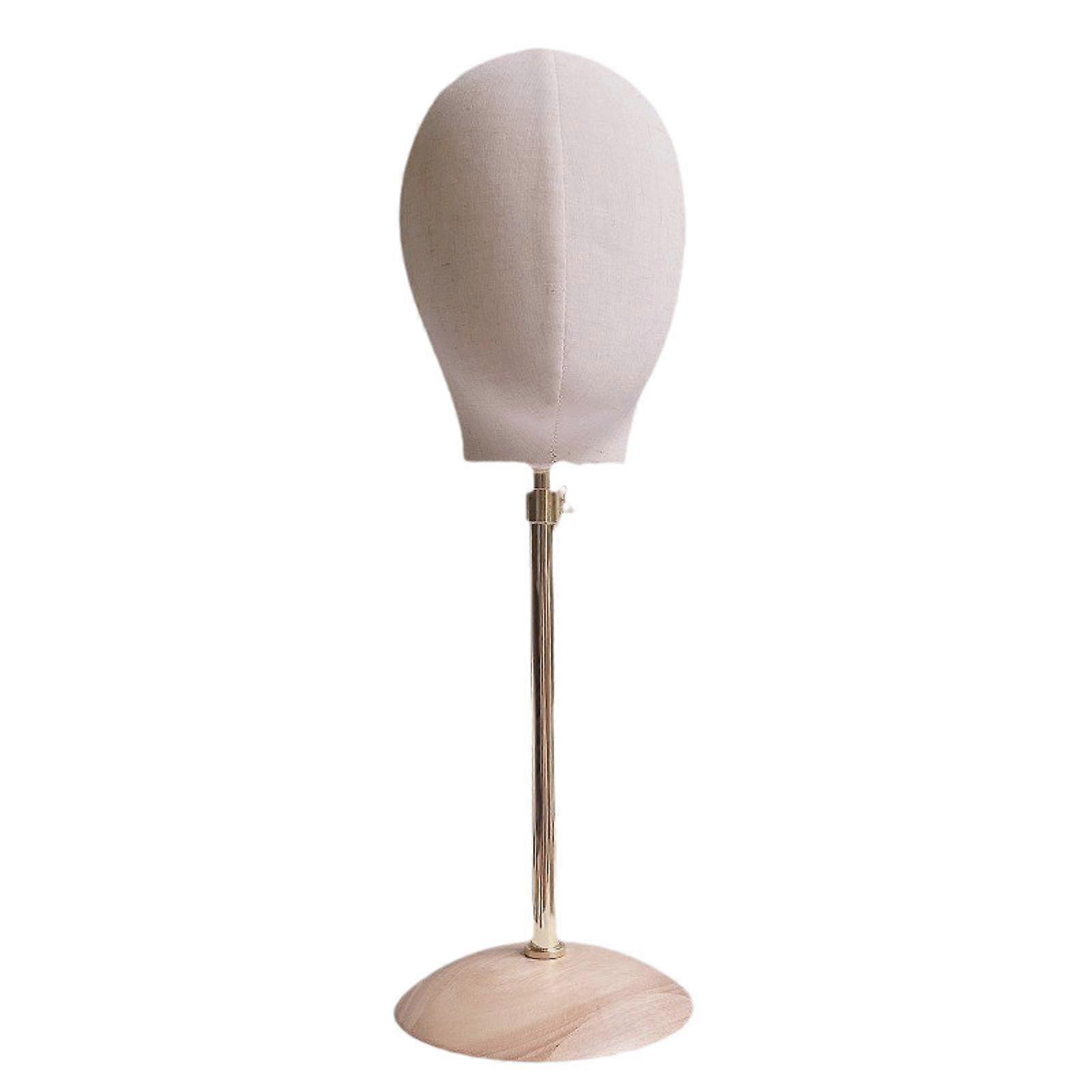 Mannequin Hoofd Haarstuk Stand met Basis voor Beginner Stylist Styling Drogen
