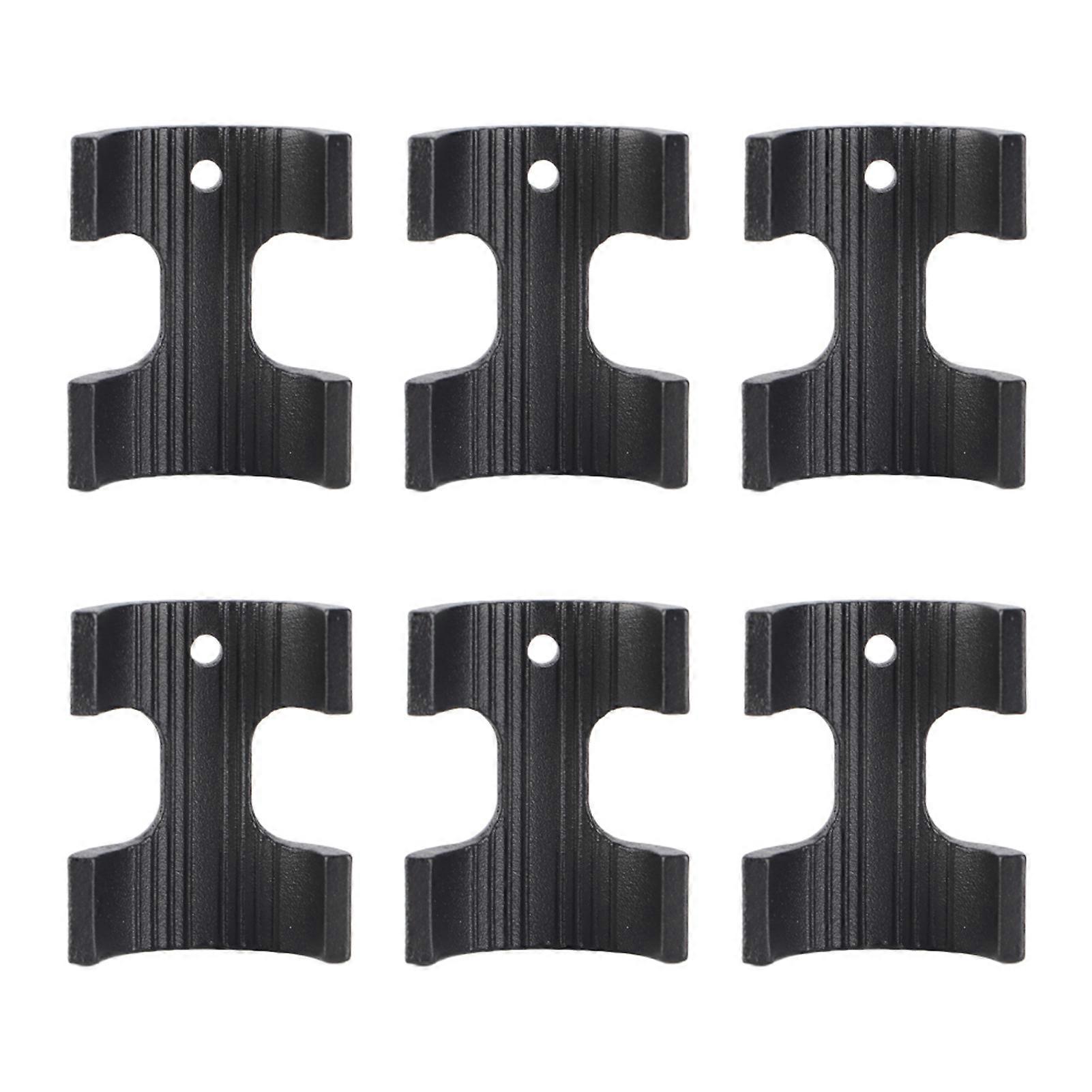 Nimomo Bike Accessory Bicycle Reduction Sleeve, 6Pcs 31.8 to 25.4 Handlebar Diameter Diminish for Road Bike, Thickened Lining