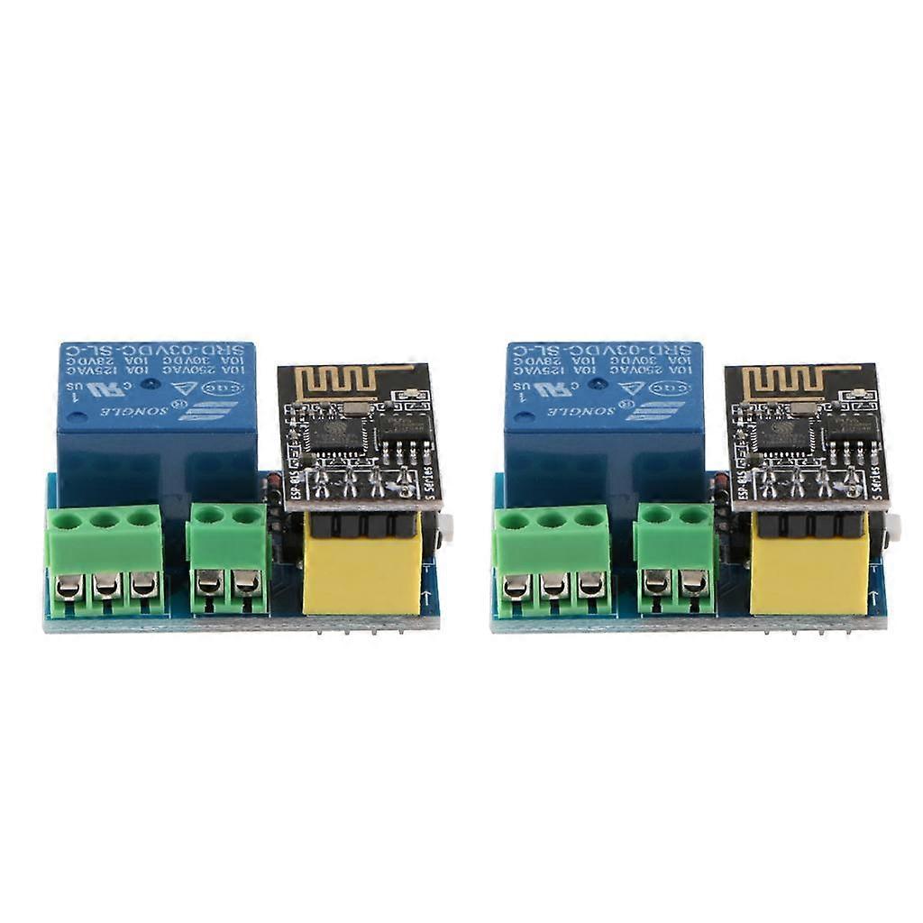 2Pc 5V 10A Wifi Relay Modul APP gesteuert für die Smart Home Automatisierung