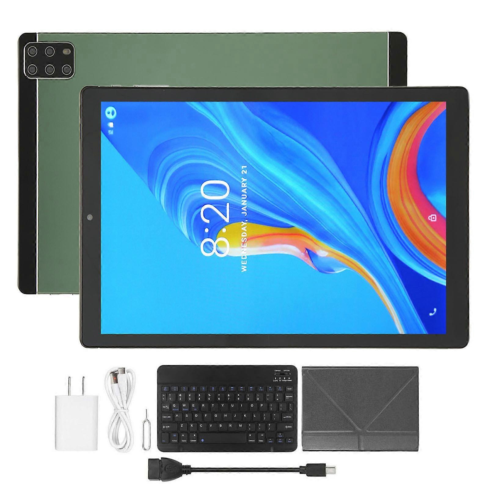 10.1 Inch Tablet 6GB RAM 128GB ROM MT6735 Deca Core CPU 5GWiFi 2 in 1 Tablet PC for Android 12.0