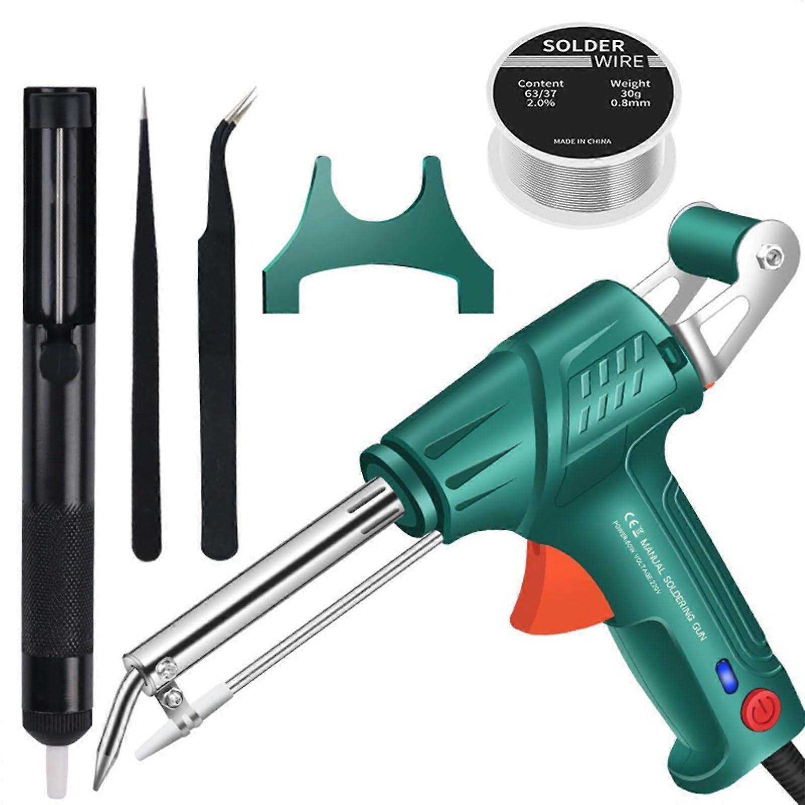 Internally Heated Industrial Laser Welding Tools, MultiFunction Soldering Iron Set, Automatic