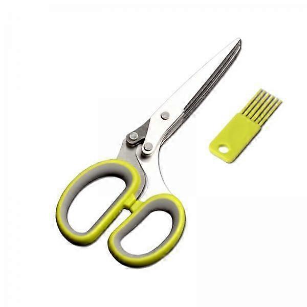 Multi-Purpose Kitchen Shears with 5 Sharp And Cleaning Tool