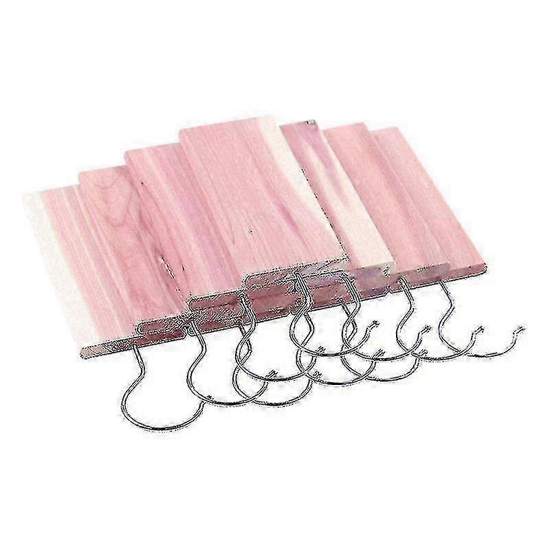 10pcs Blocks Cedar Hang Up Compatible With Clothes Storage Natural Cedar Wood