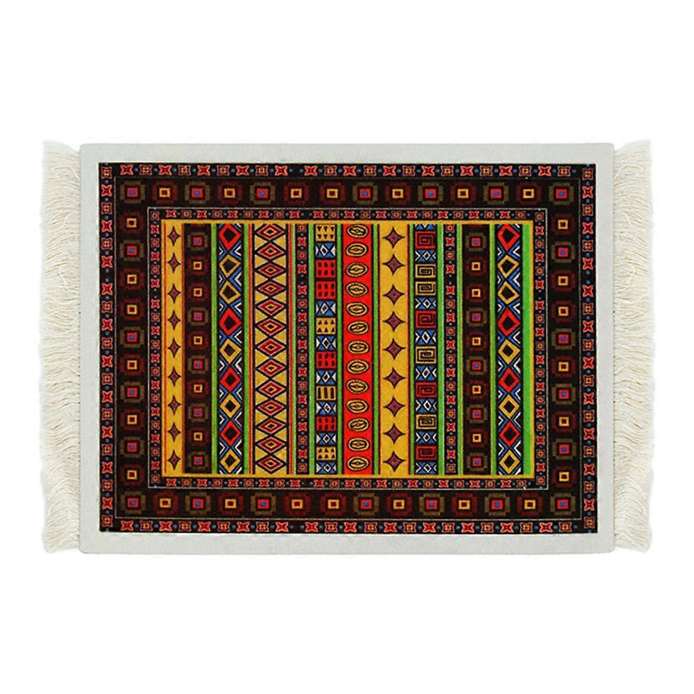 Rug Mouse Pad Oriental Persian Carpet Mouse Mat Computer Mousepad for Table Decor
