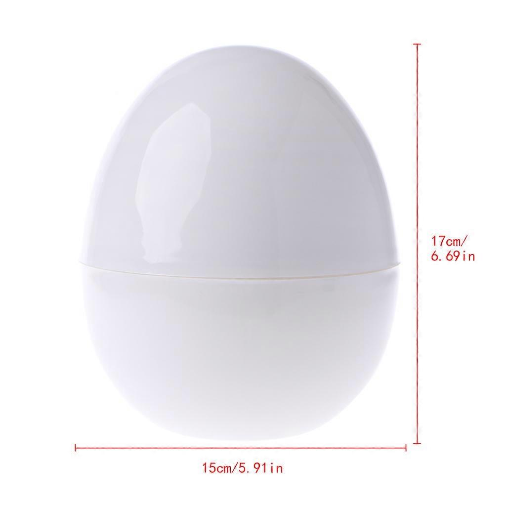 Microwave Egg Steamer Boiler Cooker Easy Quick 5 Minutes Hard Or Soft Boiled