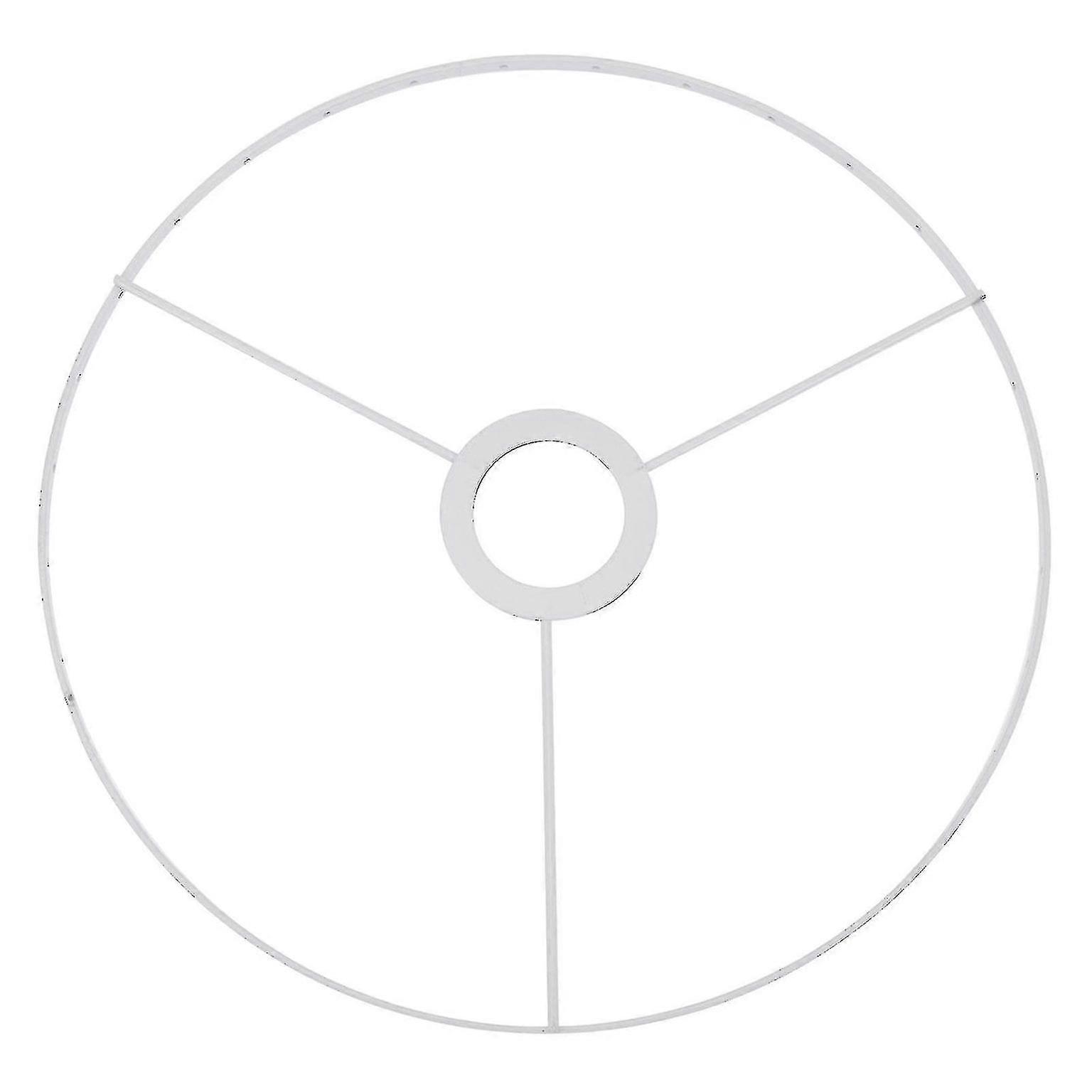 DIY Iron Lampshade Frame 28cm - Customizable Wire Lamp Cover for Unique Ceiling Light Projects