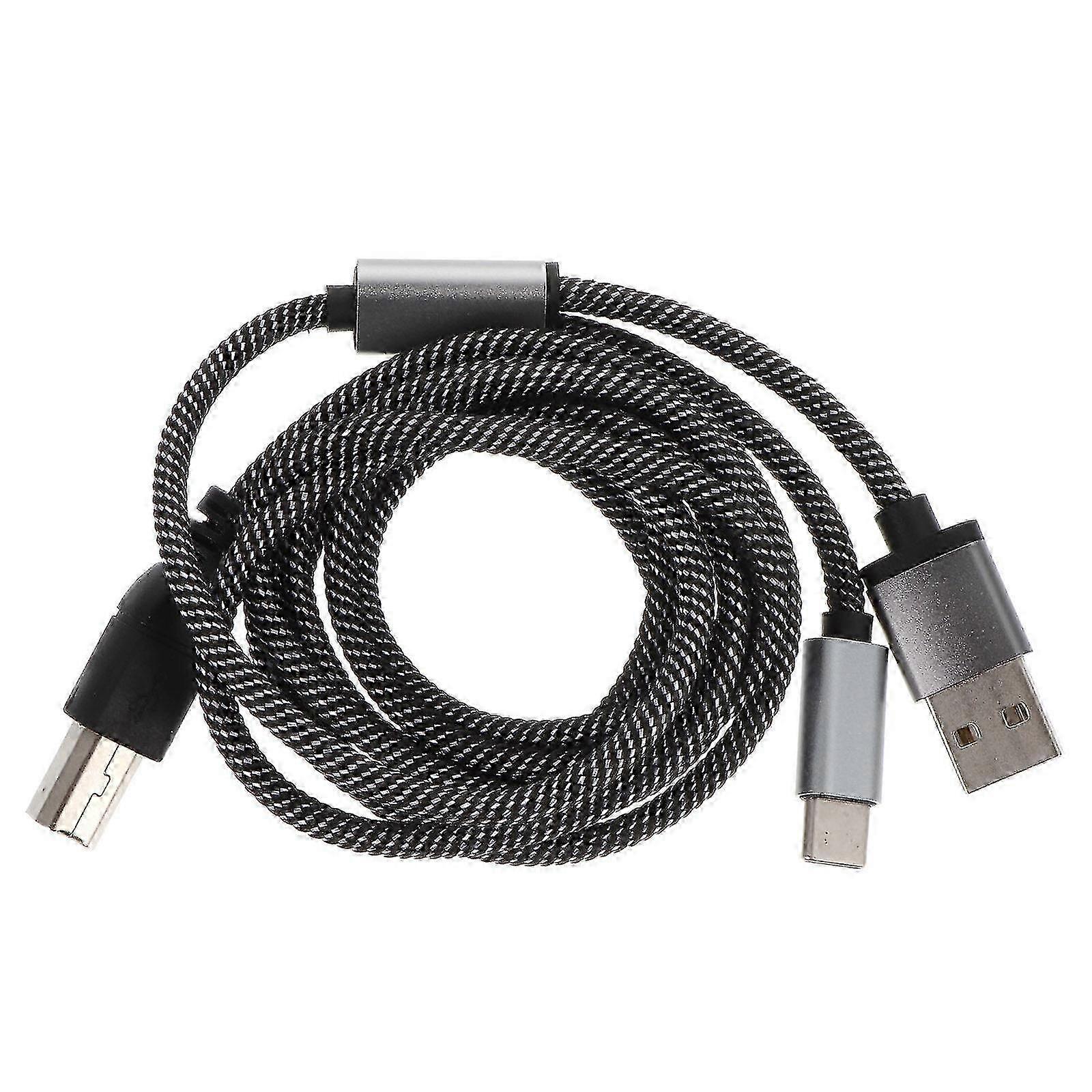 1.4m Midi Otg Cable Usb-c To Usb-b Cord For Electronic Music Instrument