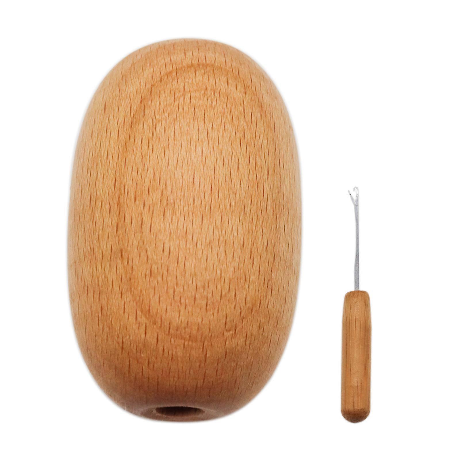 Darning Egg with Seam Ripper Set for Sock Sweater Scarf Clothes Darning Mending DIY Crochet Craft Handmade Knitting Tool