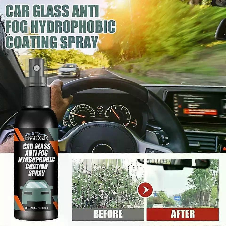 3pcs Water Repellent Spray Anti Rain Coating For Car Windshield Hydrophobic E2O8