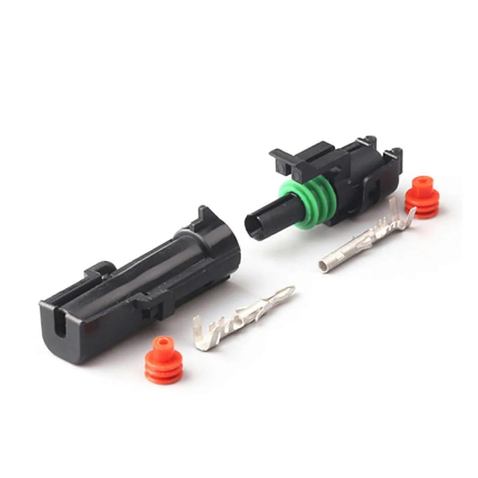 2.5 mm AutoSensorConnector, AutoSafety electrical connector (Army green, 20 SETS)
