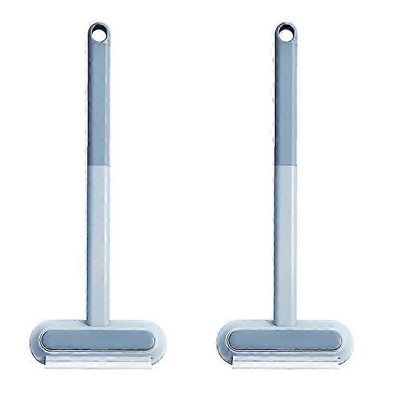 2X Dismantling-free Window Screen Brush Household Wipe Glass Window Scraper Artifact Double-sided Wet and Dry Cleaning Tool Screen Brush