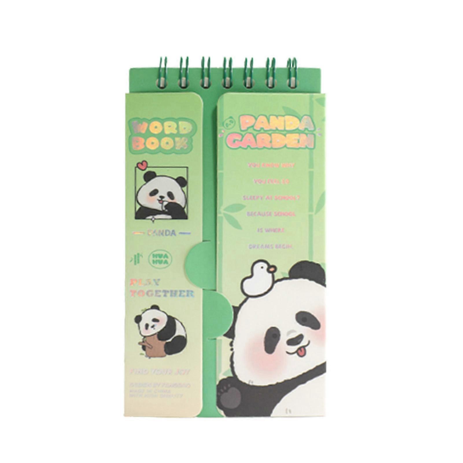 Panda Printing Daily Notebook Thickened Paper Bookmark