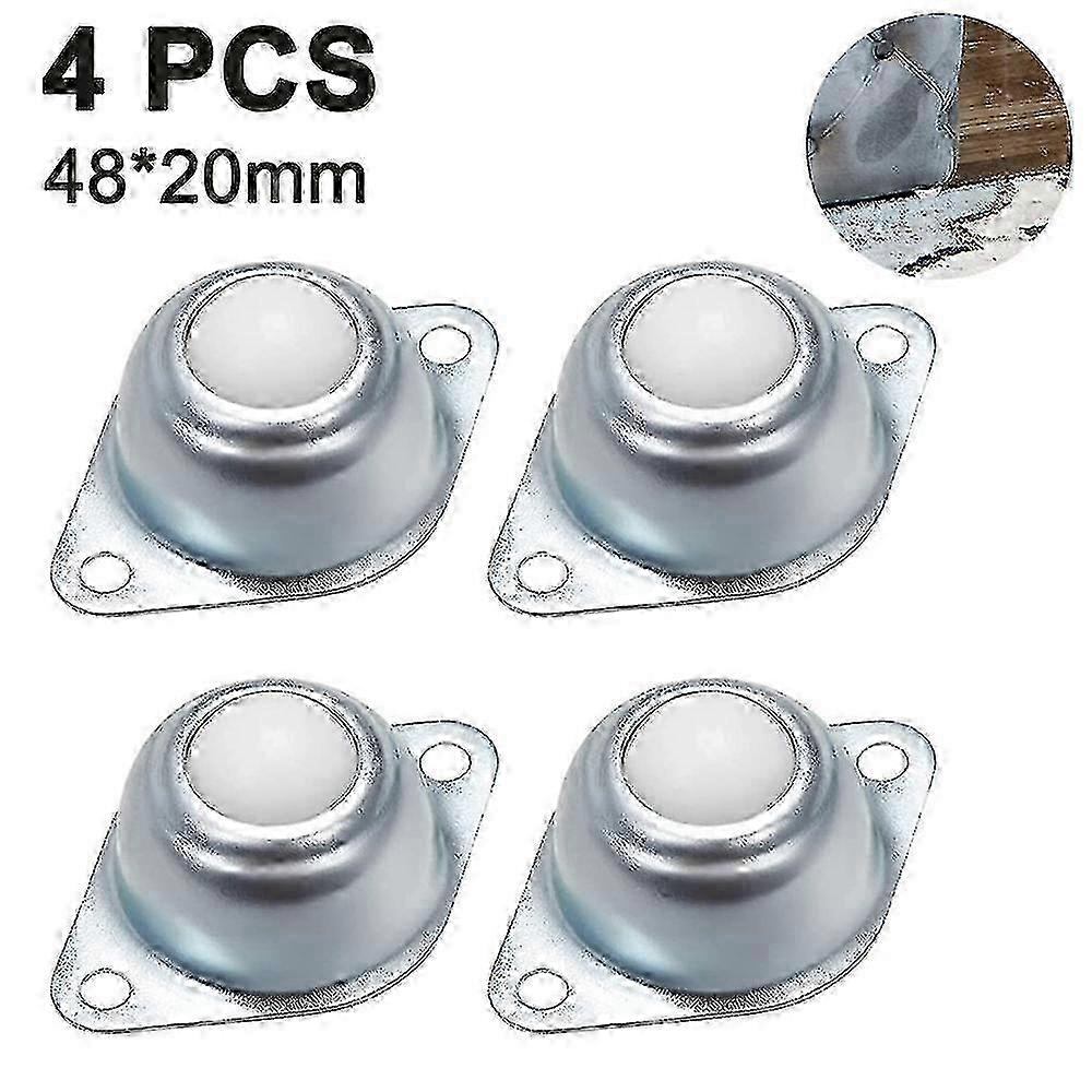 Heavy Duty Small Ball Casters for Conveyor Roller - 4pcs