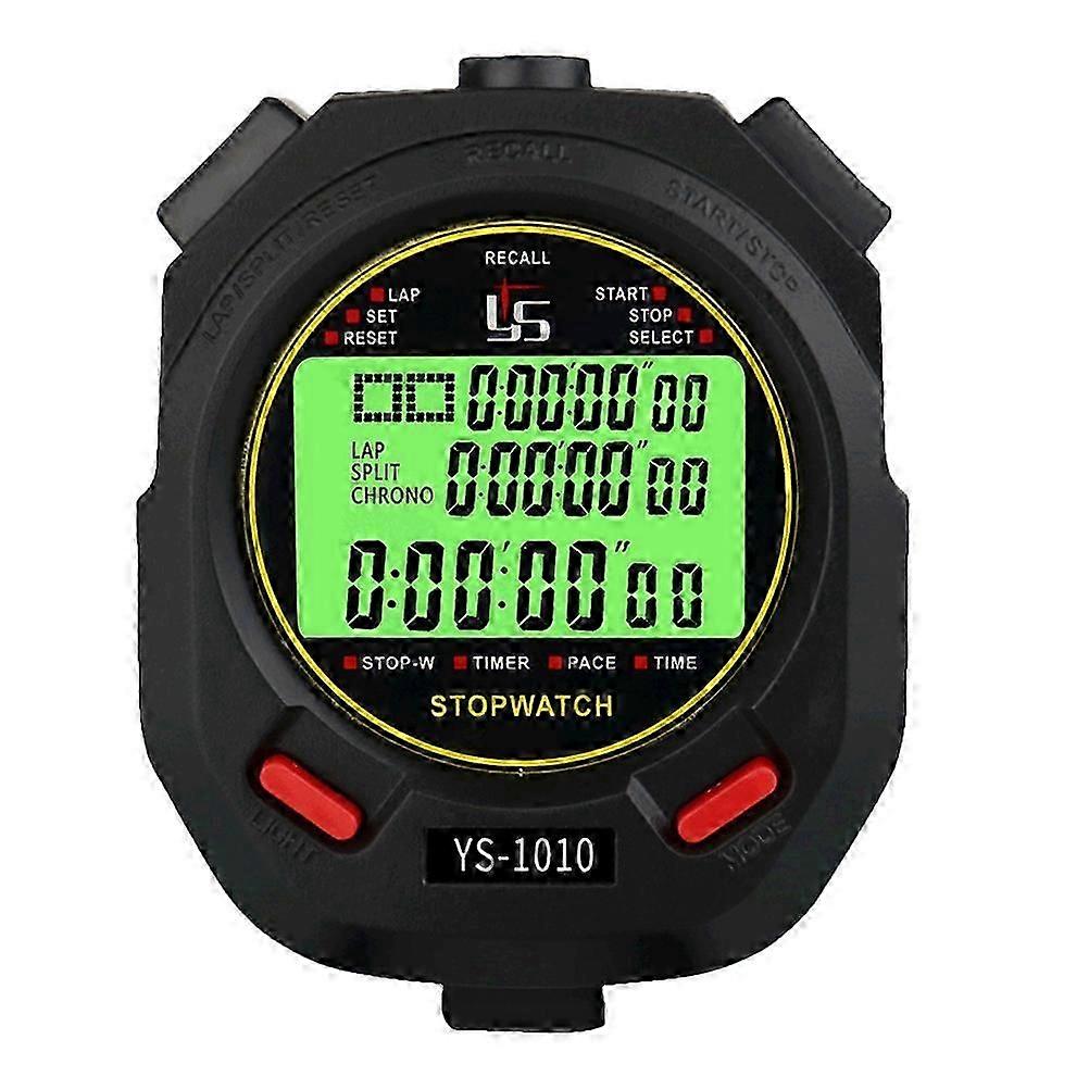 Running Stopwatch Match Timer Fitness Waterproof Stopwatch Training Timer