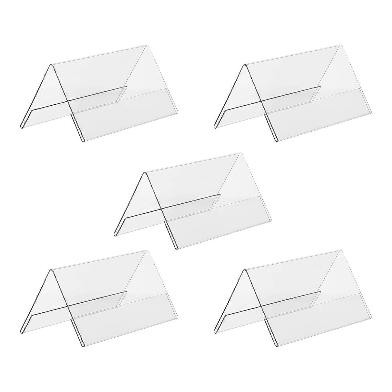 Easy-to-use Name Card Holder,Acrylic Display Stand for Office and Retail Use