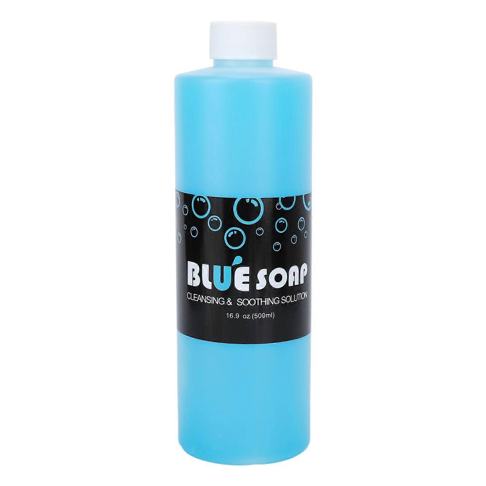 2025 Latest Model Blue Soap Tattoo Cleaning Solution 500ml Gentle Refreshing S...