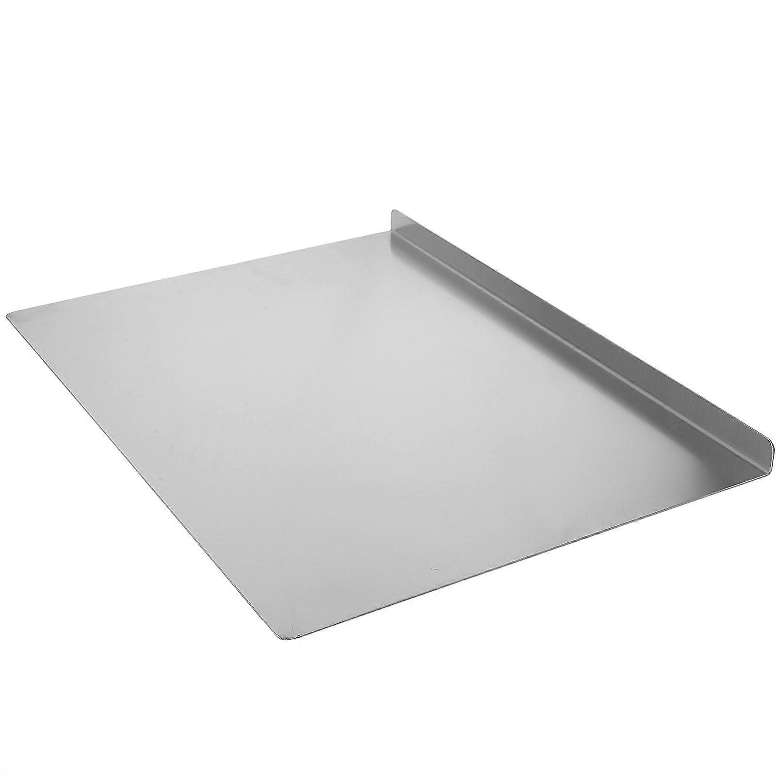 Stainless Steel Board for Kitchen Multi-Use Chopping Board Suitable for Home Users Cutting Baking Kneading Rectangular Shape 1Pack