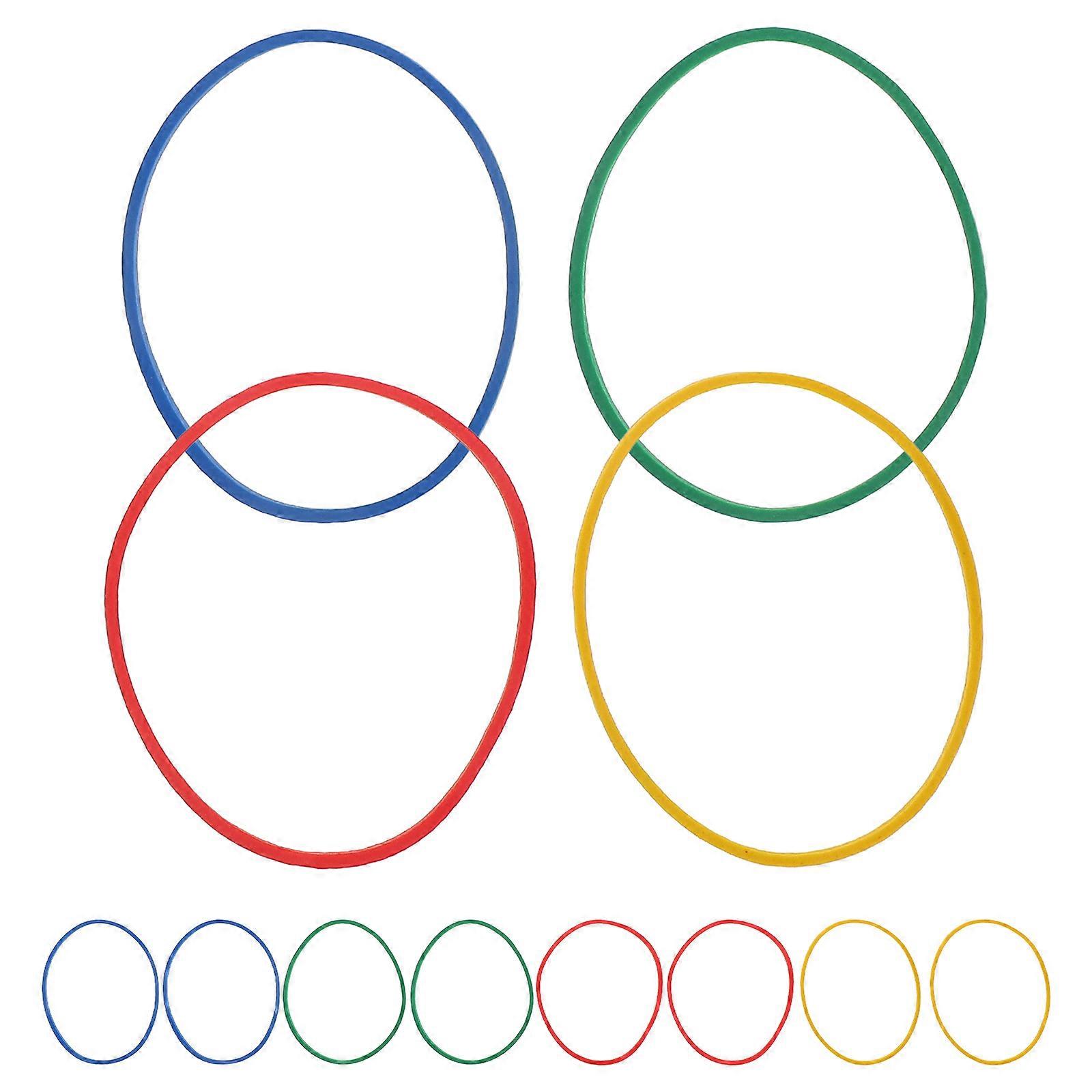 Color Rubber Bands Assorted Color 24X24X01Inch For Projects Organizing Crafts 1Set