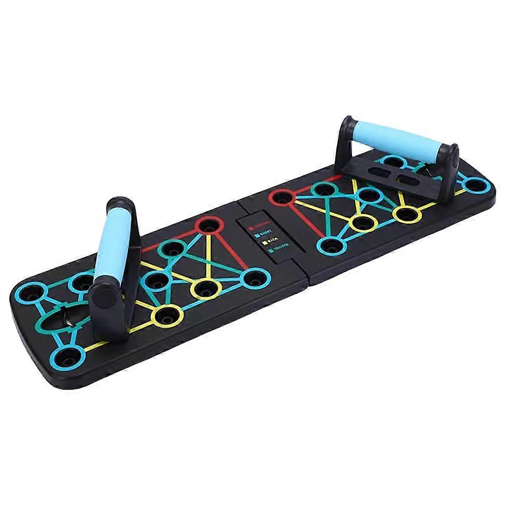 Foldable Push Up Stand Parallel Bar Heavy Duty Non-Slip Push Up Handle Multifunctional for Home Gym Fitness Training