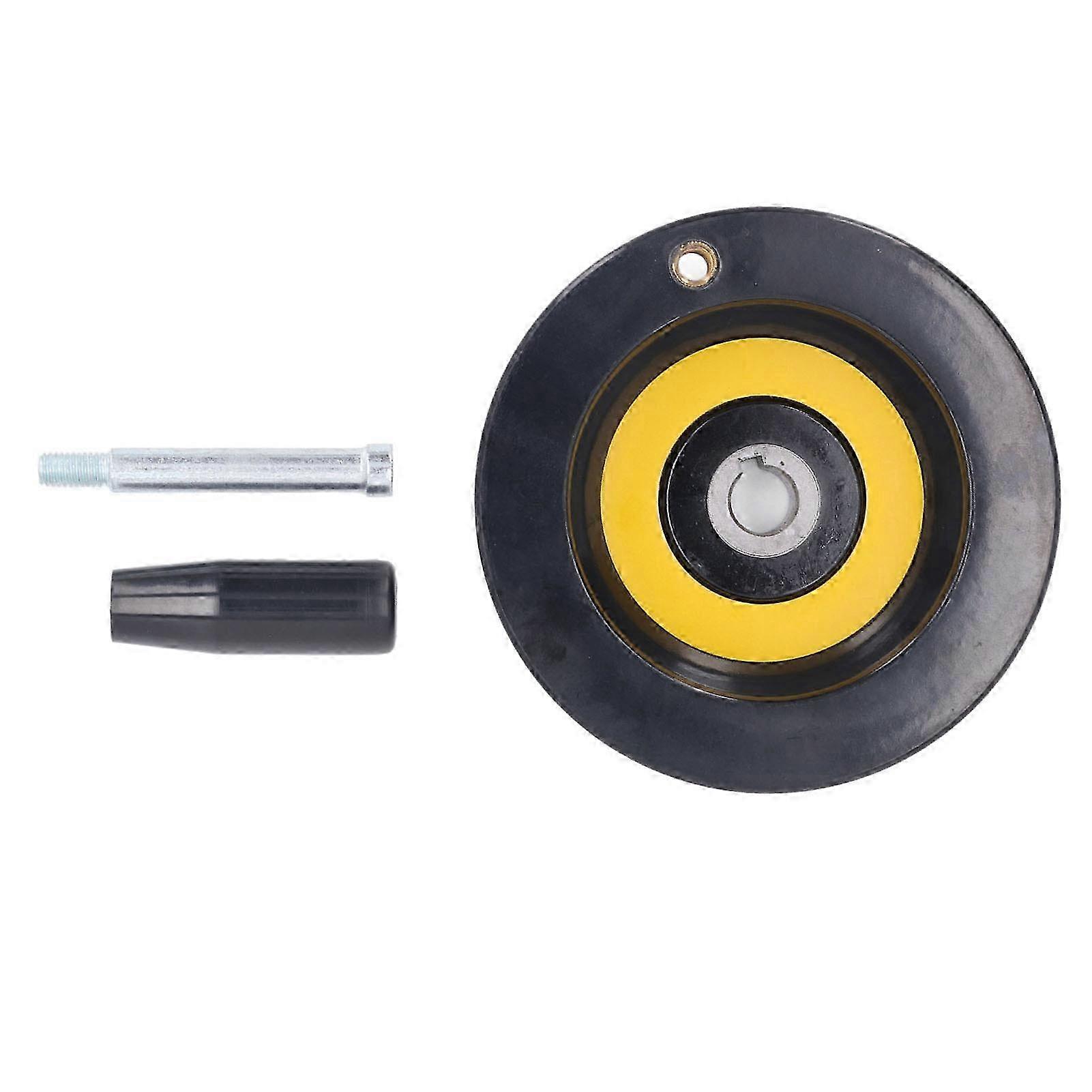 Table Saw Handwheel 14mm Center Hole 125mm Outer Diameter with Revolving Handle for Lathe Milling Machine