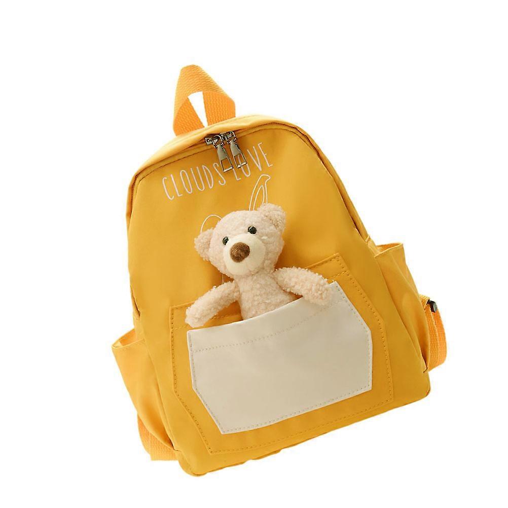 Toddlers Backpack Bear Shape Adorable Design For Business 30x25cm 1Pcs