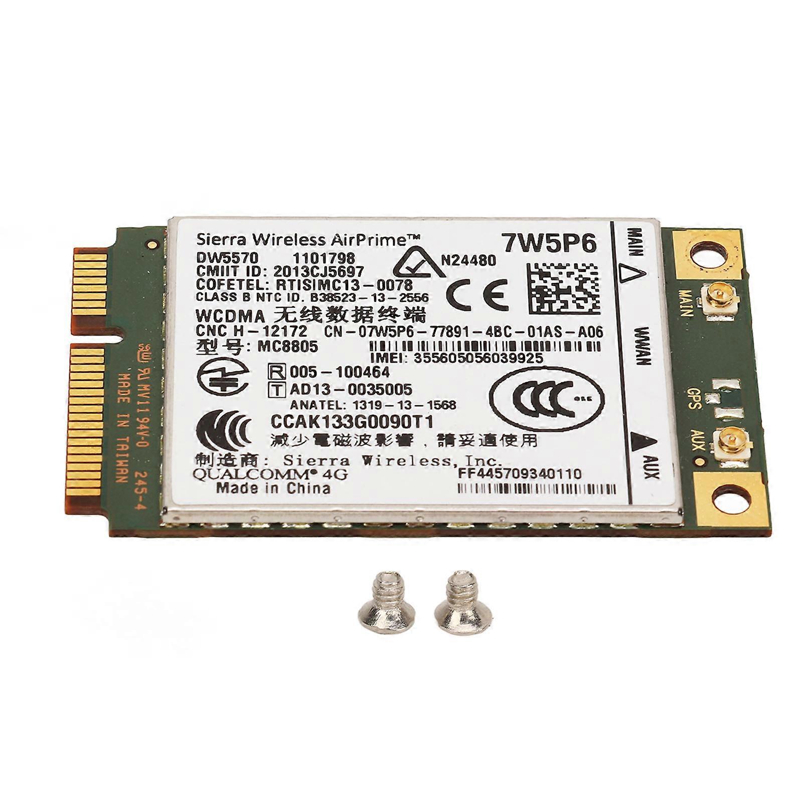 4G LTE Mini PCIE Network Card HSPA+ Wireless Network Card Adapter for Dell Latitude E5440 E6440 E6540 E7240 E7440 M4800 M6800