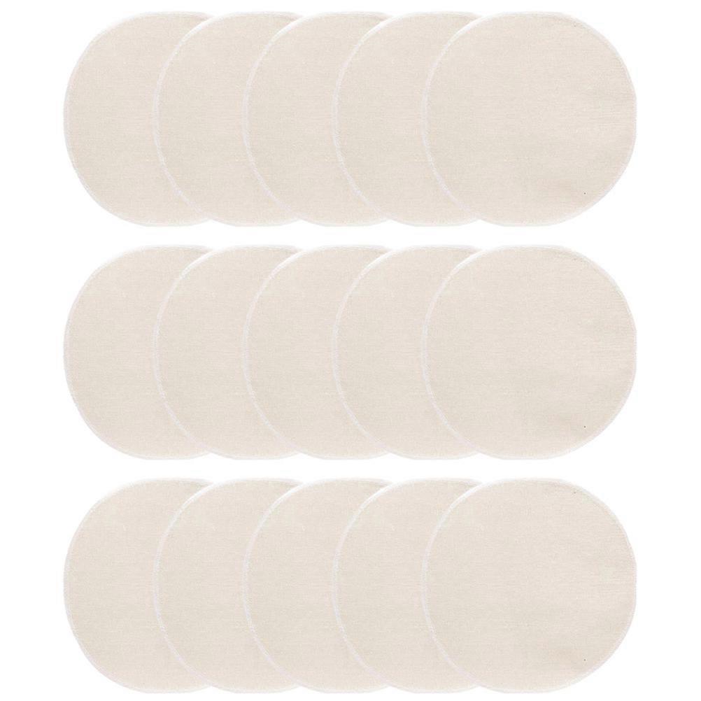Reusable Cotton Pads For Steaming Food Easy to Clean Round Shape 20Pcs
