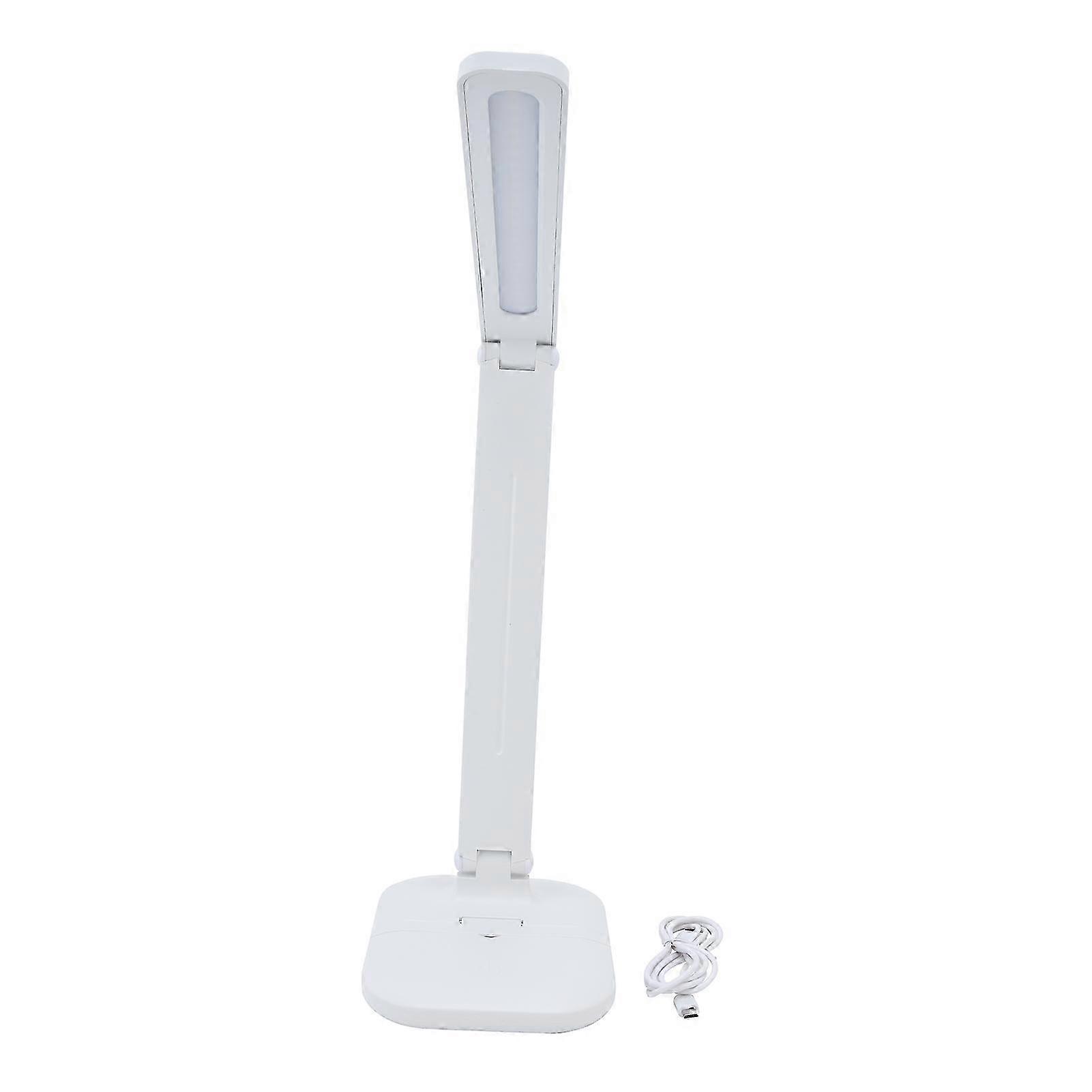 USB-Powered Folding Adjustable LED Table Lamp, Eye-Caring for Night Reading in Bedroom