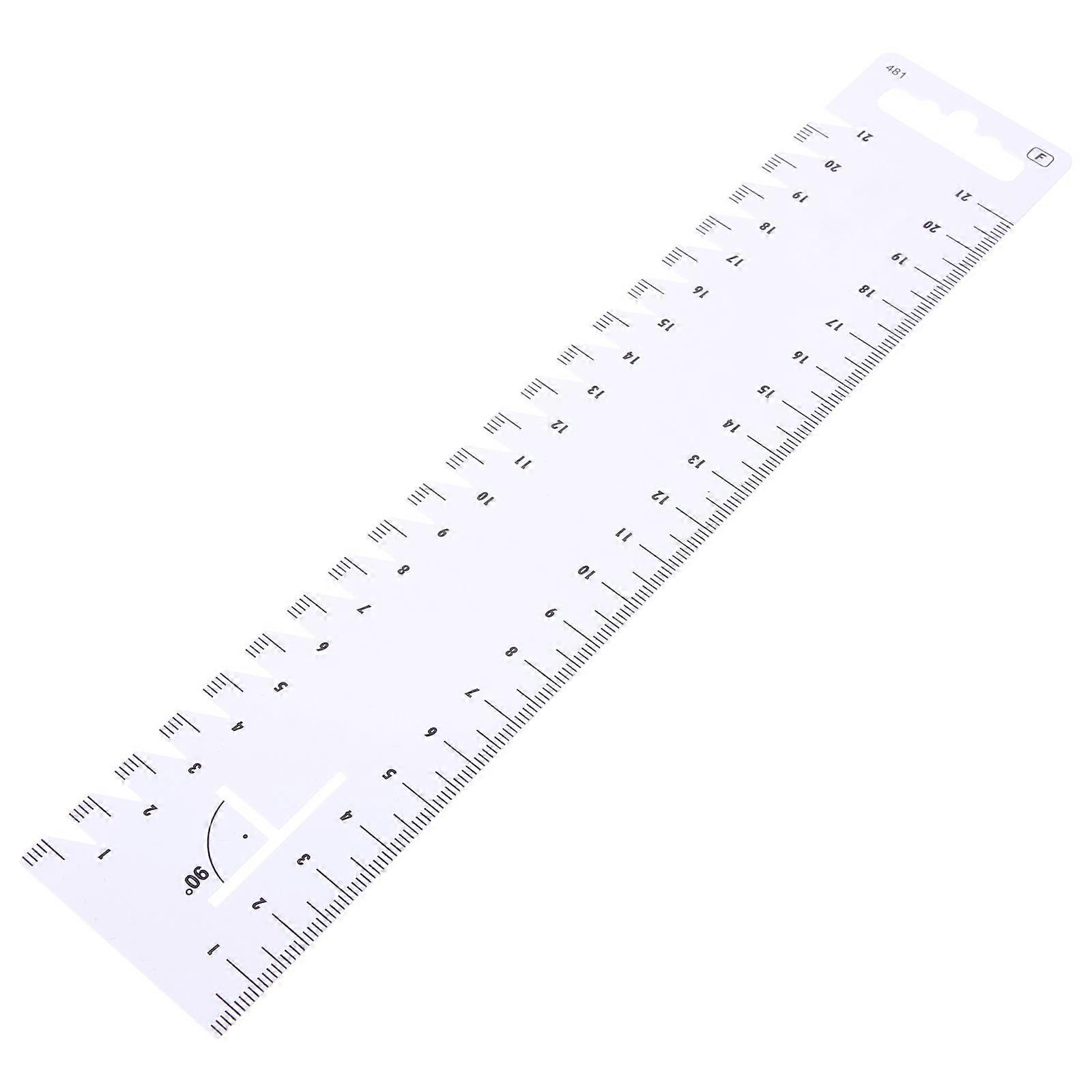 **Product Title:**
**Professional Patchwork Ruler – Creative Quilting Gauge with Precise Markings for DIY Sewing, Crafts, Tailoring & Embroidery