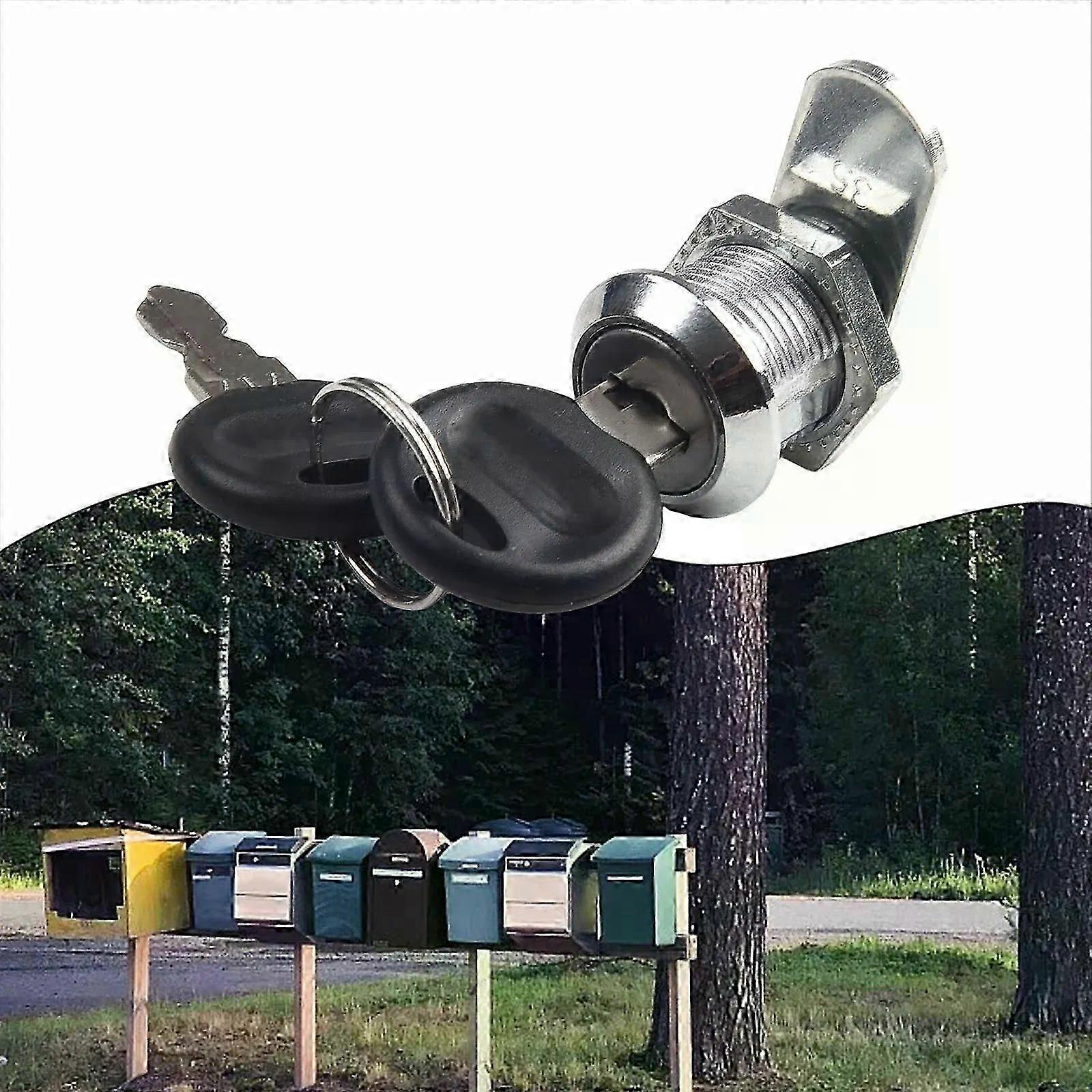 1 Pc Letter Box Cam Cylinder Locks Door Cabinet Mailbox Drawer Cupboard With 2 Keys Security Furniture Locks 16mm 25mm 30mm