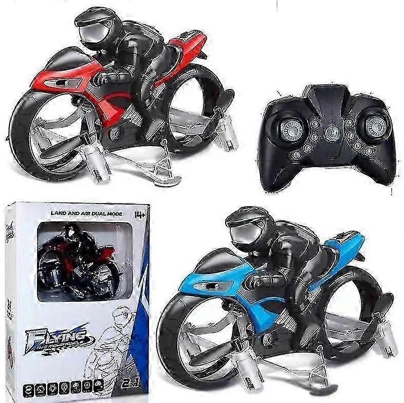 RC-lelut, kauko-ohjattava lentävä moottoripyörä, maalento kaksoistila, lentävä moottoripyörä, RC-moottoripyörä