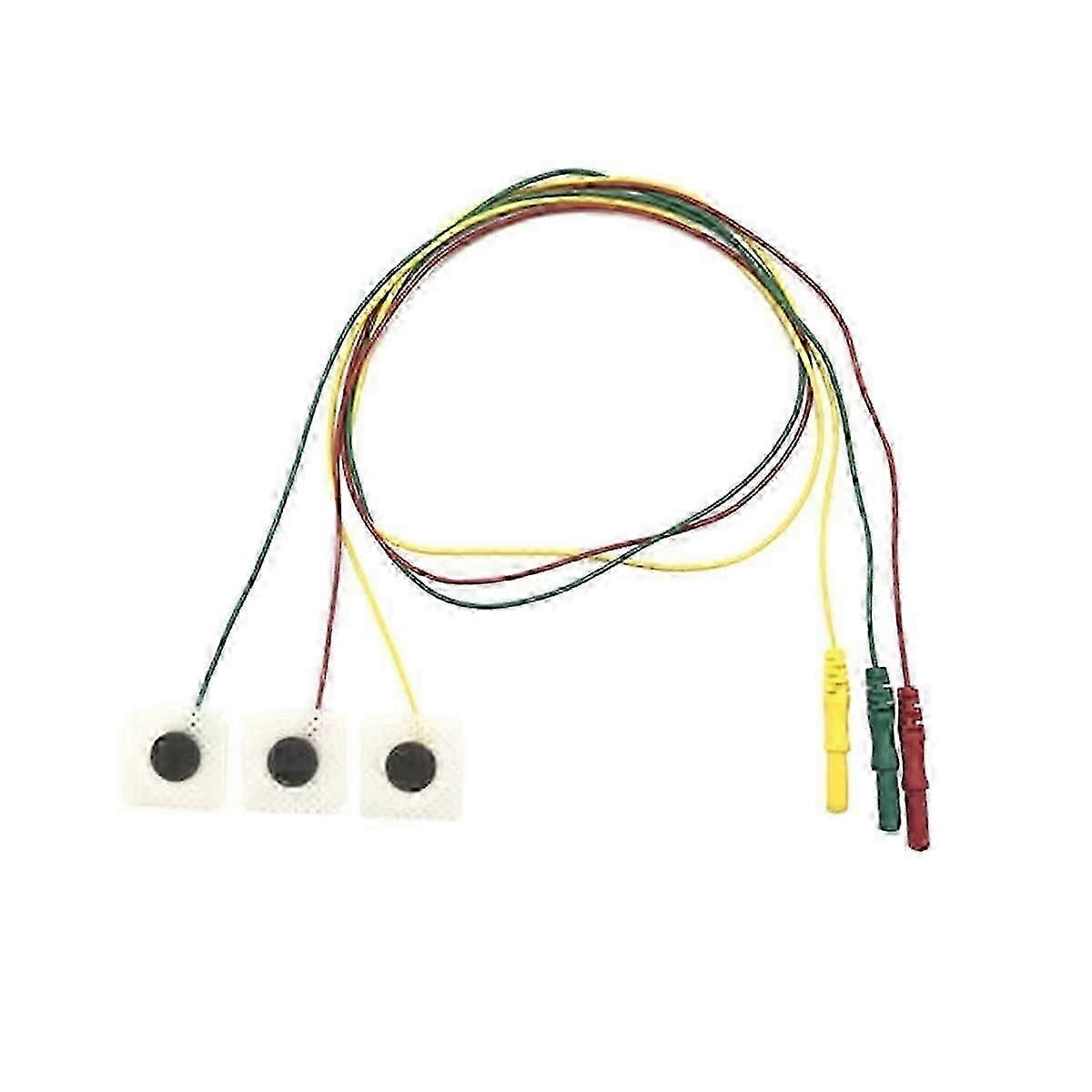 Disposable Electrode Patch with Wire DIN Electrode Cable with 3 Lead