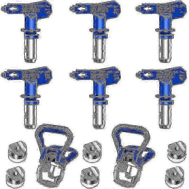 Airless Paint Nozzle Set, Reversible Spray Tips for Airless Paint Sprayers