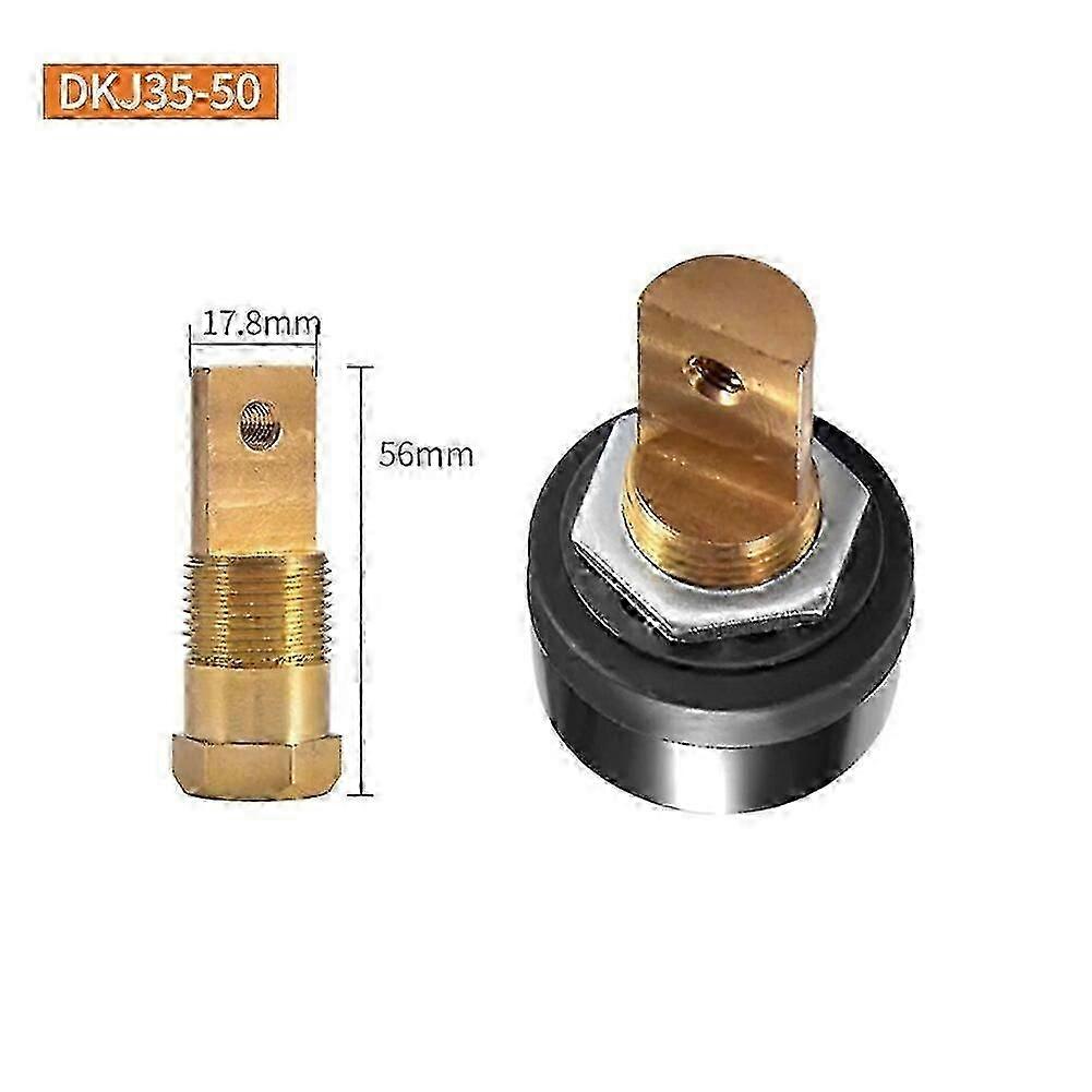 1pcs Single Plate European Rear Plate Fast Connector Socket for Welding Machine Quick Connector Tool