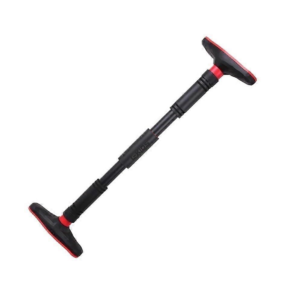 Pullup bar for door, home fitness, easy to assemble, stable, strength training, Red L