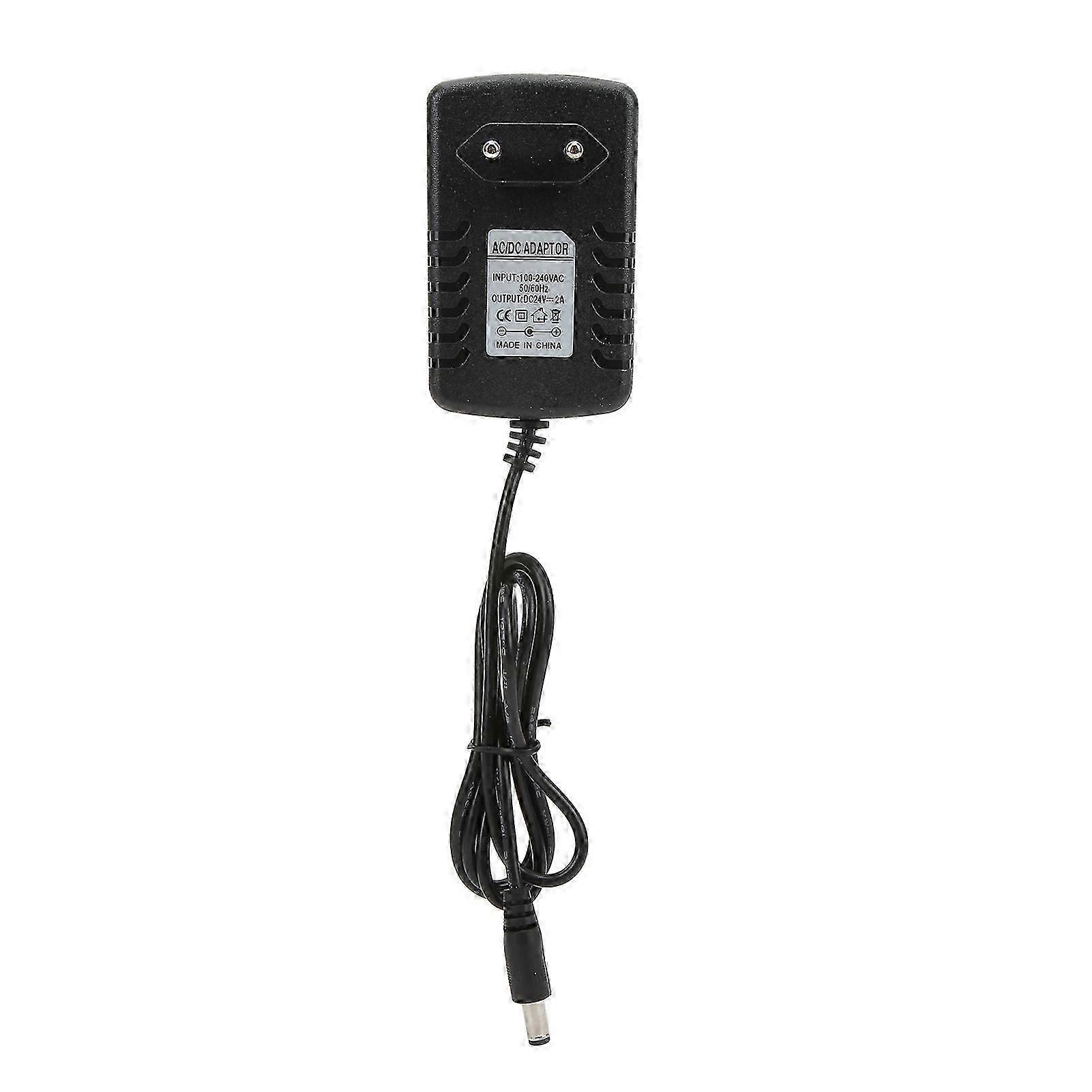 24V Power Supply Output DC 2A AC Input Voltage 50 /60Hz Insulation Constant Current Functions Adapter EU Plug 100240V